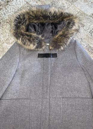 Стильное пальто zara.2 фото