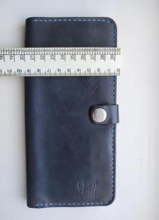 Вінтажний жіночий гаманець з натуральної шкіри4 фото