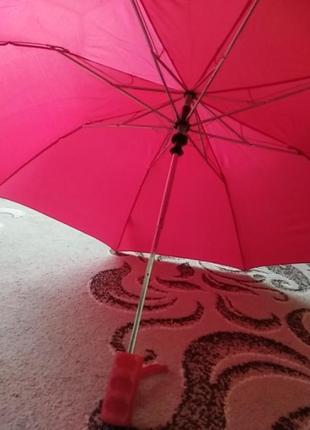 Парасолька парасоля зонт червоний3 фото