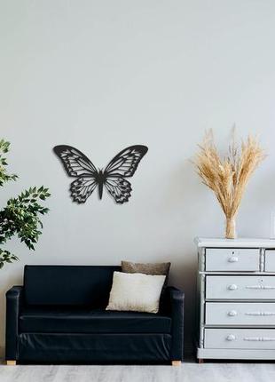 Дерев'яна яні панно "метелик", картина на стіну, декор на стіну, подарунок3 фото