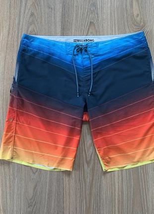Мужские пляжные плавательные шорты billabong fluid1 фото