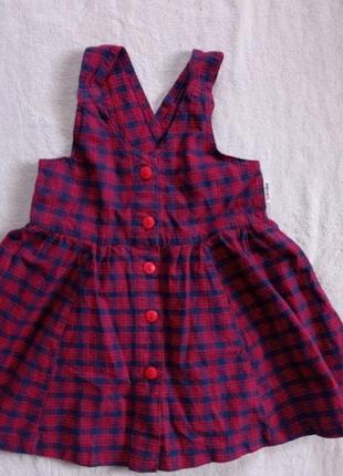 Байковый сарафан, платье