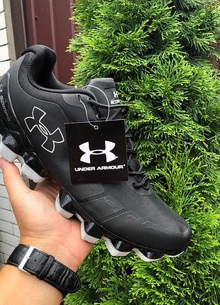 Чоловічі кросівки under armour scorpio чорні білі