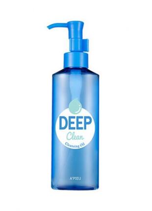 Очищающее гидрофильное масло a'pieu deep clean cleansing oil2 фото