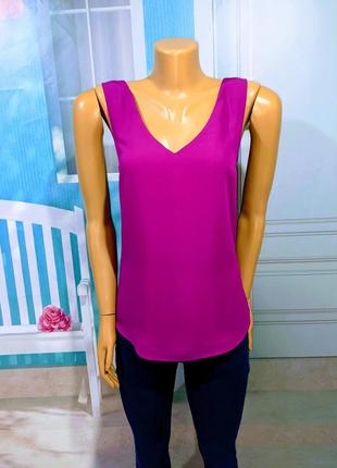 Фіолетова шифонова блуза oasis #166 фото