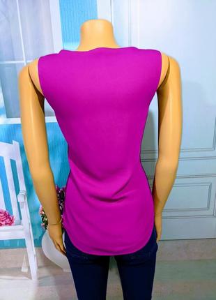 Фіолетова шифонова блуза oasis #168 фото