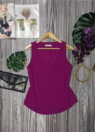 Фіолетова шифонова блуза oasis #16
