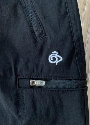 Мужские треккинговые хайкинговые штаны с защитой от солнца craghoppers7 фото