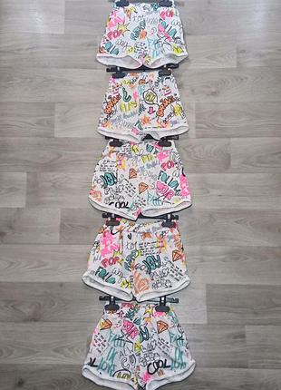 Шорты на девочку zara, арт 1372-1373
