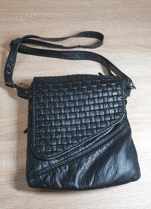 Шкіряна жіноча сумка