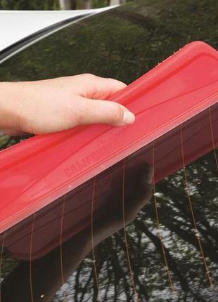 The original california dry blade™ to dry paint & glass силіконове лезо для миття вікон машин