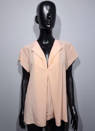 Блуза шёлк jaeger размер l/xl (eur 44)1 фото