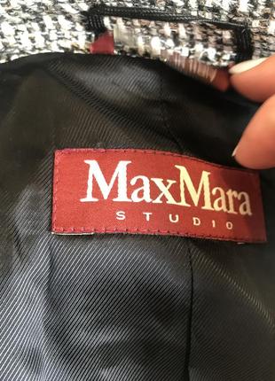 Шикарний жакет max mara studio з люрексом6 фото