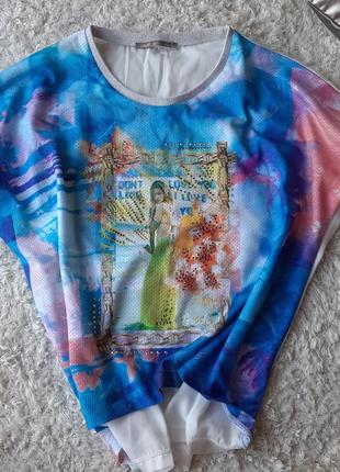 Майка оверсайз gaudi