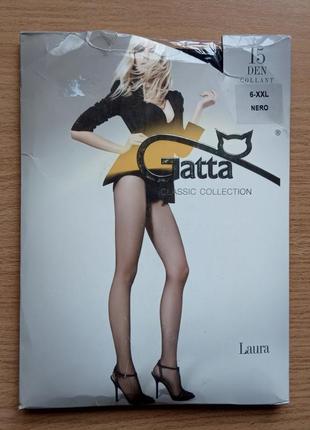 Колготки 6-xxl 15 den gatta laura