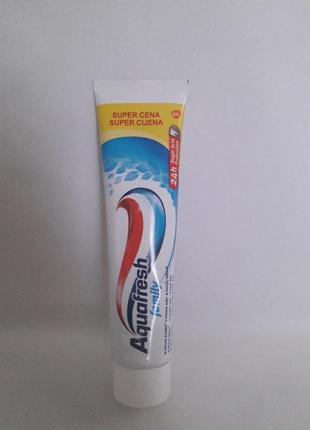 Зубна паста aquafresh family,24 sugar acid protection,100ml1 фото