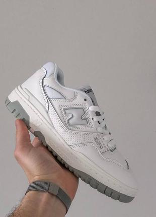 Кросівки жіночі new balance bb550hr1 white black red white grey/ кроссовки женские нью бэлэнс 550