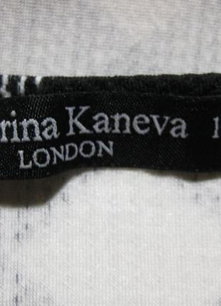 Элегантное платье футляр в обтяжку   черно-белое marina kaneva 10 лондон, км1170, made in uk англия9 фото
