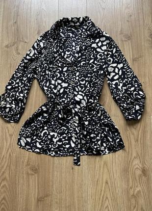 Блуза  під пояс zara