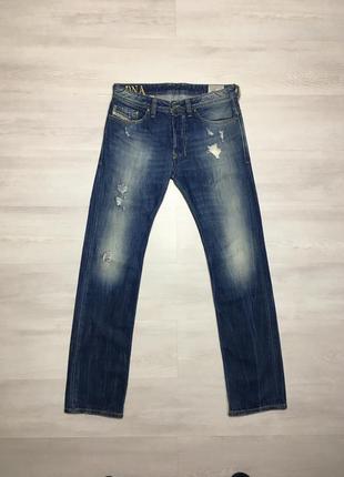 Брендові міцні італійські чоловічі джинси брендовые мужские джинсы diesel италия 🇮🇹 оригинал2 фото