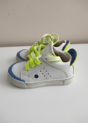 Дитячі шкіряні кеди стильні черевички lepi 20 розмір