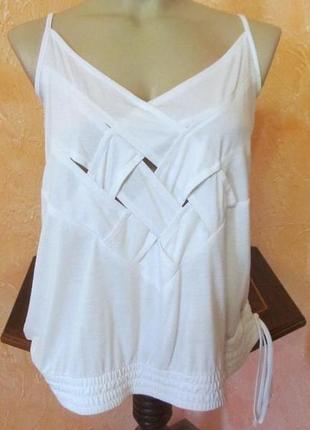 Майка біла фірми george＋подарунок