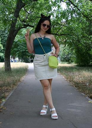 Джинсова спідниця mustang