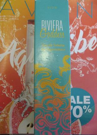 Туалетная вода avon riviera goddess avon riviera
