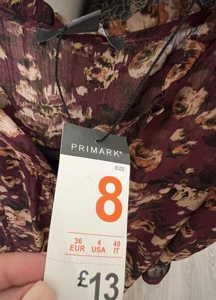 Нове! сукня в квітковий принт primark6 фото