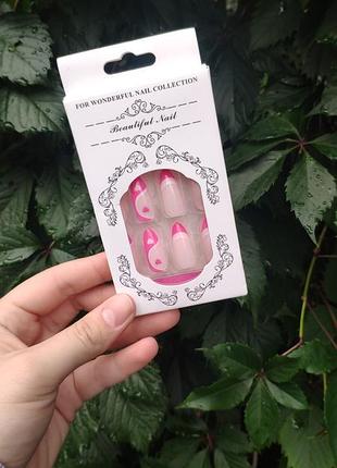 Накладные ногти 24 штуки