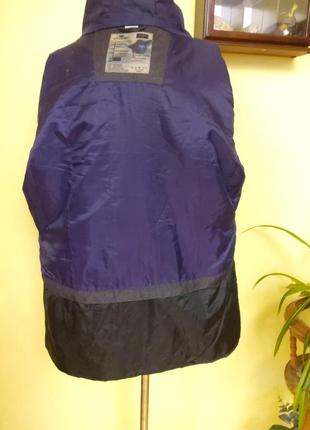 Фиолетовая куртка,спортивная с капюшоном crane techtex  раз.l-xl8 фото