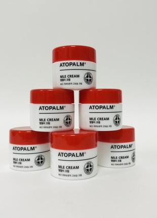 Крем з багатошарової емульсією мініатюра 8 мл atopalm mle cream2 фото