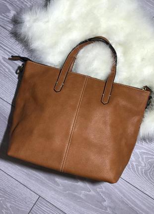 Велика руда сумка через плече
