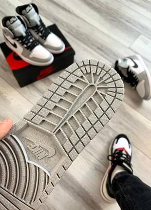 Кросівки nike air jordan retro 1 grаy7 фото