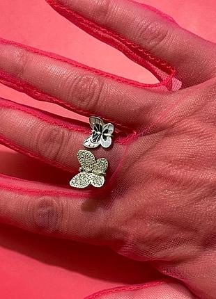 Кільце срібло 2