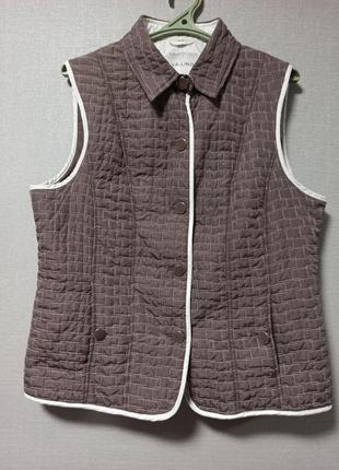 Комфортний стьобаний жилет va lino