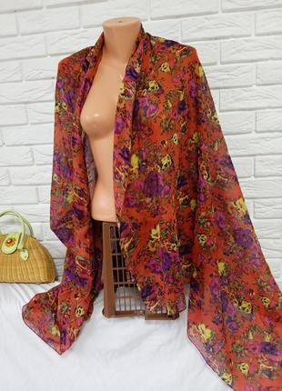 Красива легка накидка/шарф/палантин # є в наявності код3#