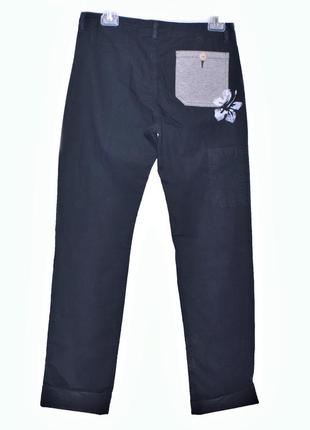 Крутые брюки с боковыми карманами/ two flowers2 фото