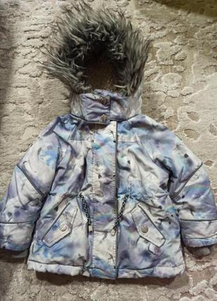 Куртка термо в єдинороги, зима лижна 2-3 роки1 фото