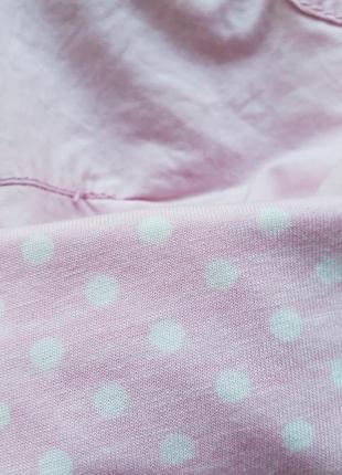 Mothercare брюки штаны на подкладке 18-24м 86-92 см девочке розовые хлопок5 фото