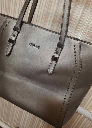 Сумка  шопер от guess