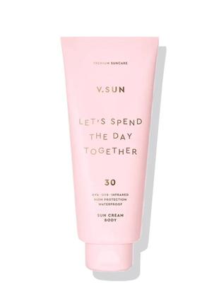 Сонцезахисний крем для тіла v.sun let's spend the day together body sun cream spf30