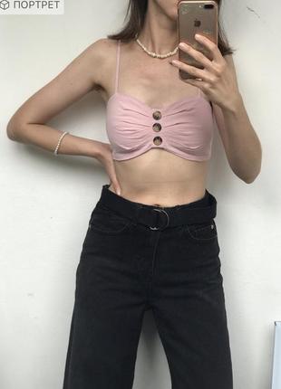 Пудовый топ , лиф , майка xs