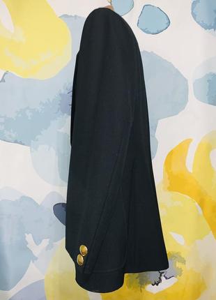 Неймовірний якісний структурний чорний кутюрний піджак в стилі schiaparelli couture2 фото