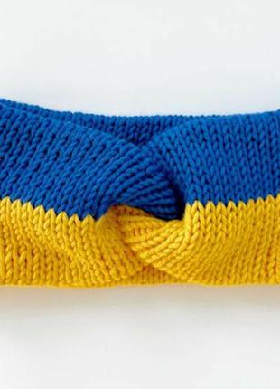 Патріотична пов'язаність язка на голову💙💛