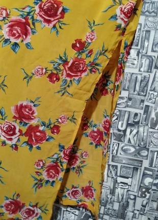 Квітковий максі сарафан великого розміру від h&m