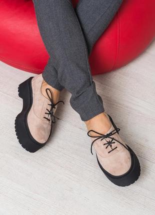 Жіночі замшеві туфлі, різні кольори4 фото