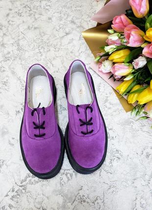 Жіночі замшеві туфлі, різні кольори2 фото
