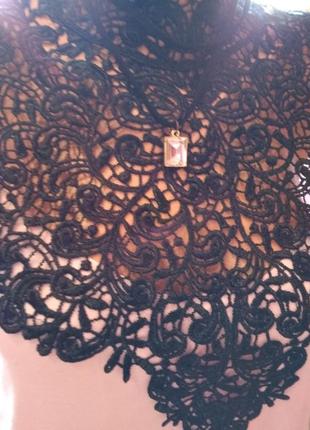 Супер модный сарафан,вставкой шитье на груди3 фото
