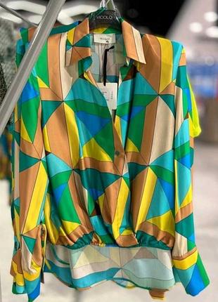 Стильно та яскрава блуза vicolo. нова з бірками